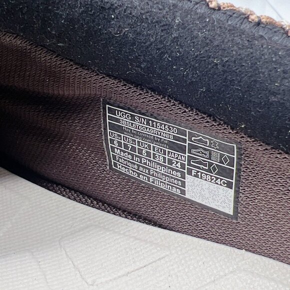 UGG Venture Daze Platform Indoor/Outdoor Slip-On Shoe Brown Womens US 7 New - Picture 13 of 13